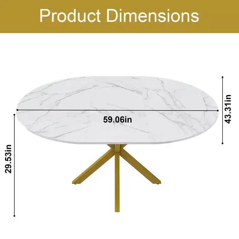 Table à manger rétractable moderne de 150 cm pour 6 personnes, table extensible pliante avec base en acier au carbone, cuisine et salle à manger