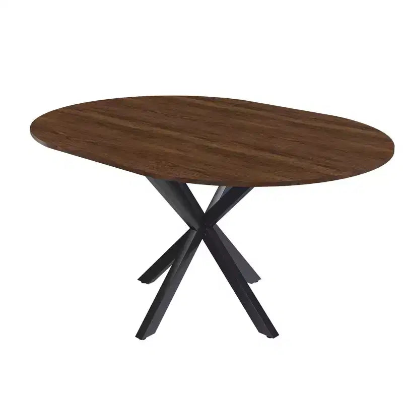 Table à manger rétractable moderne de 150 cm pour 6 personnes, table extensible pliante avec base en acier au carbone, cuisine et salle à manger