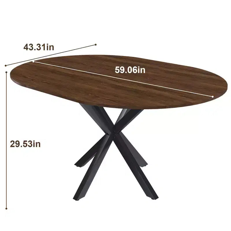 Table à manger rétractable moderne de 150 cm pour 6 personnes, table extensible pliante avec base en acier au carbone, cuisine et salle à manger